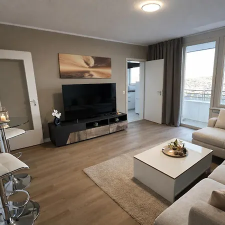 Moselblick L Panorama Sky Balkon Daire Koblenz (Rhineland-Palatinate)