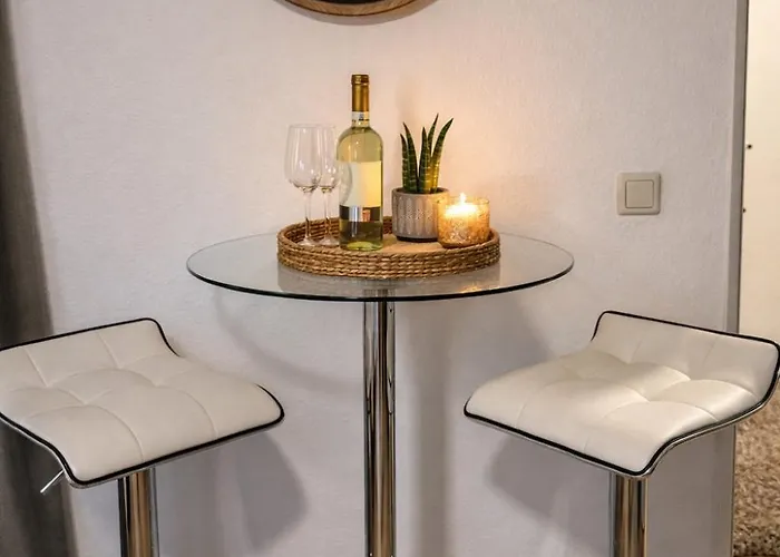 Moselblick L Panorama Sky Balkon Daire